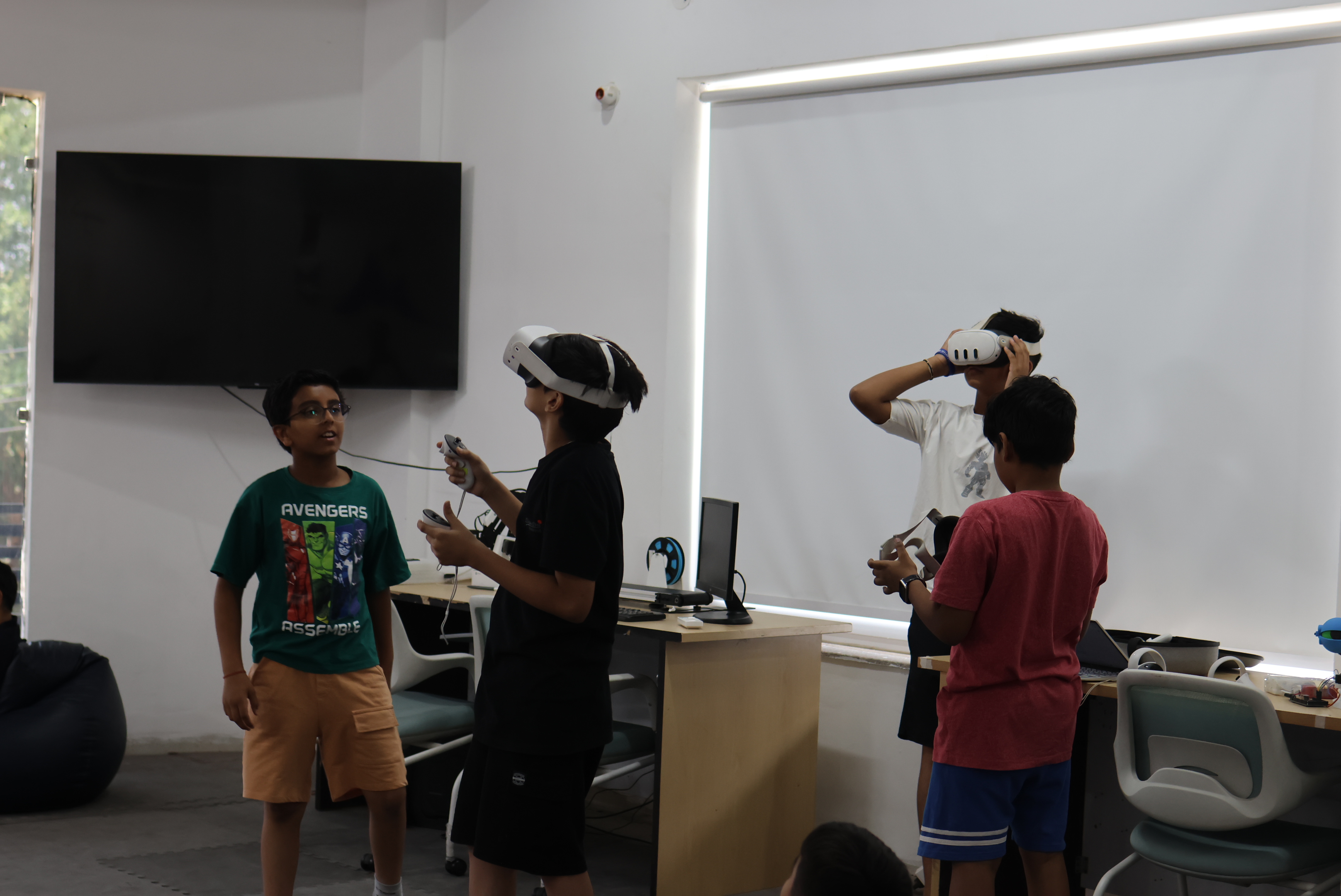 MittyVerse AR VR and gaming program lab session Gurugram Sector 85